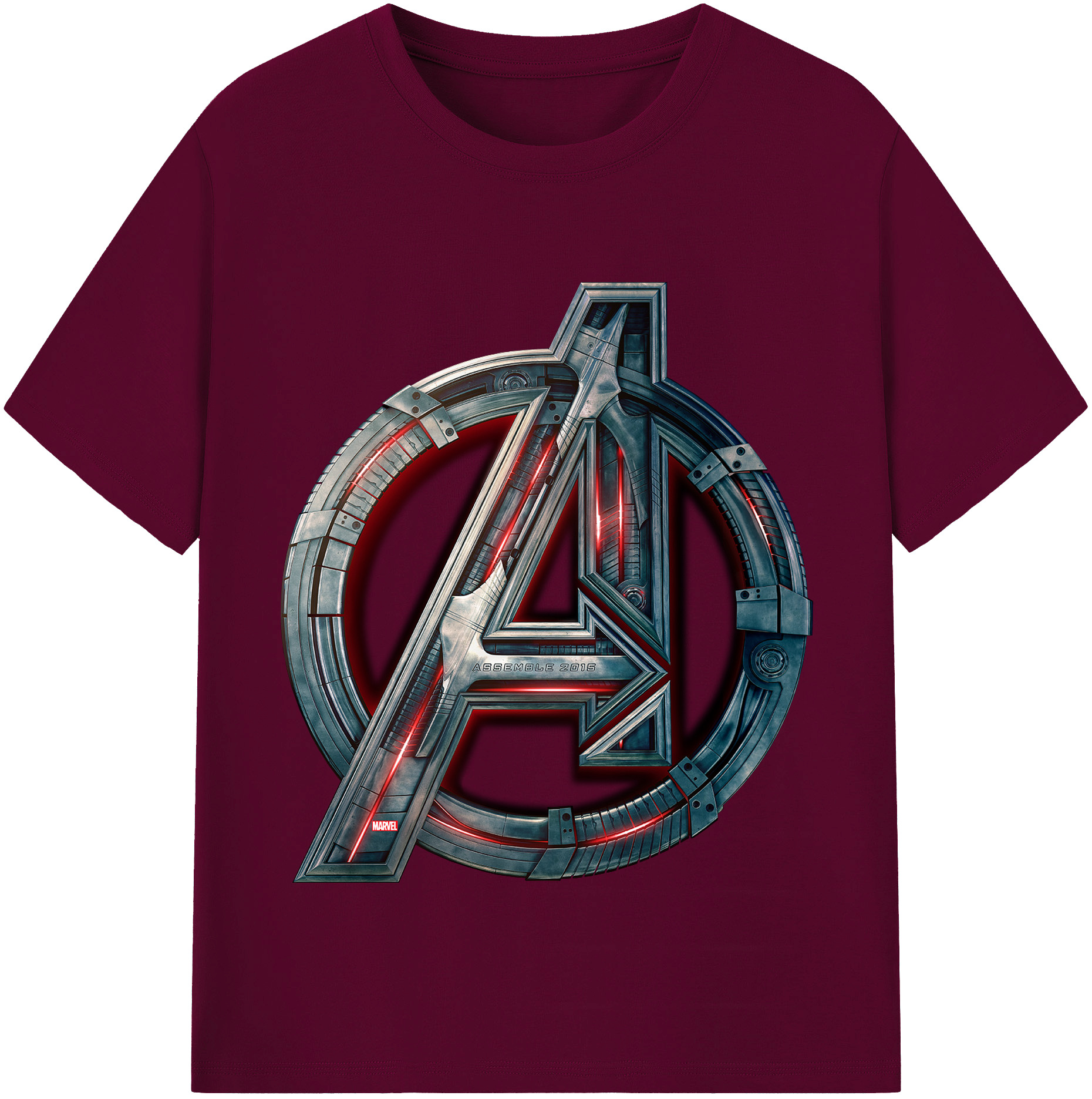 （画像用） アベンジャーズ The Avengers レディースカジュアルプリントTシャツ（綿100％）